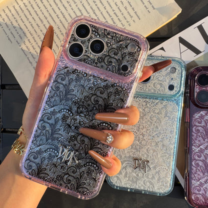 Lace Patch Dove Girl Phone Case