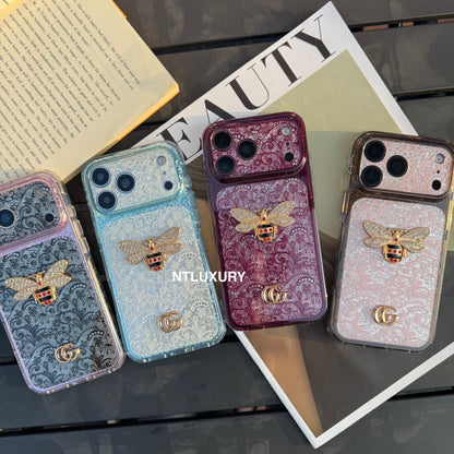 Lace Patch Good Bee Girl Phone Case