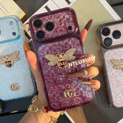 Lace Patch Good Bee Girl Phone Case
