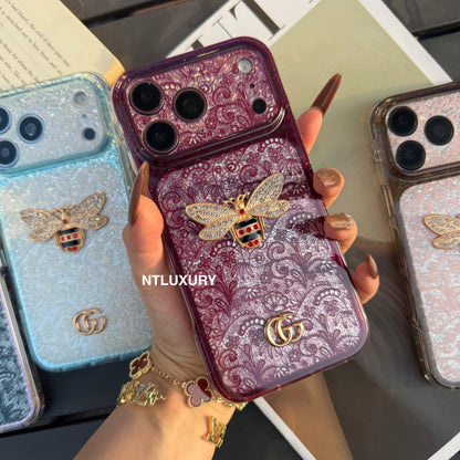 Lace Patch Good Bee Girl Phone Case