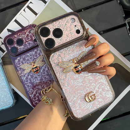 Lace Patch Good Bee Girl Phone Case