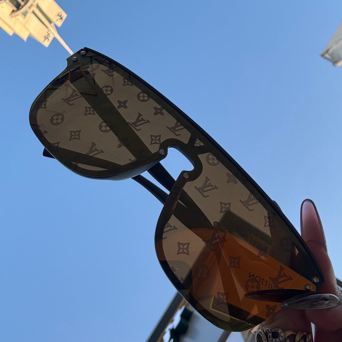 Occhiali da sole Love colorati, alla moda e cool