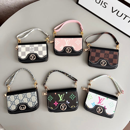 Latticed Love Cute Mini Wallet