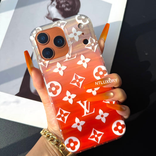 Coque de téléphone orange (Amour)