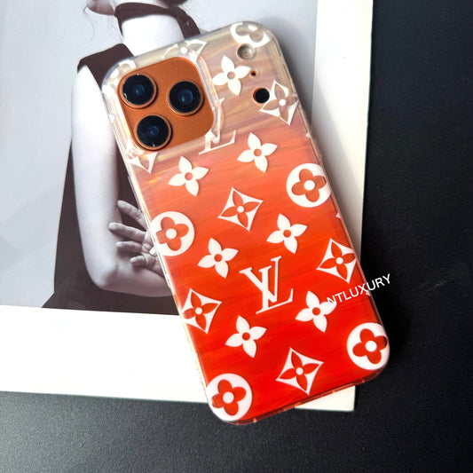 Coque de téléphone orange (Amour)
