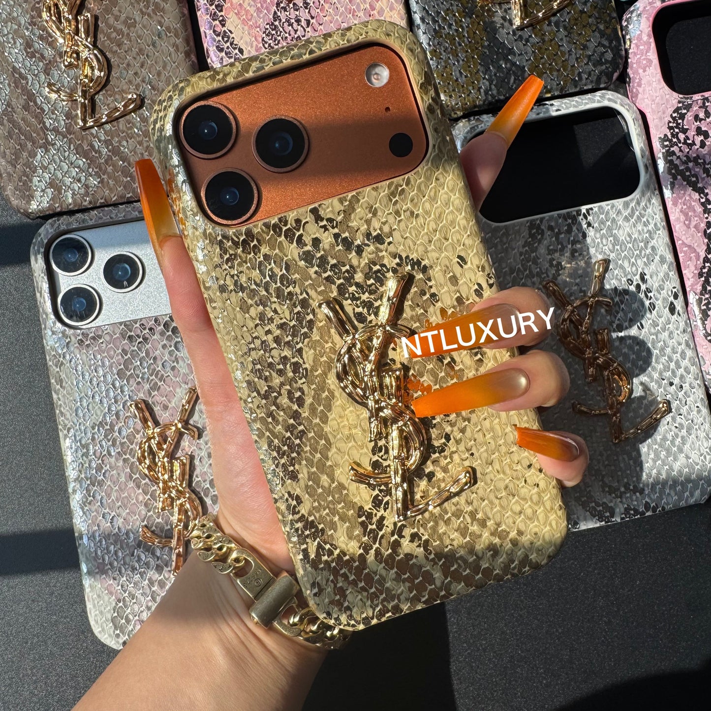 Snakeskin Yes Girl Phone Case (8 Color)