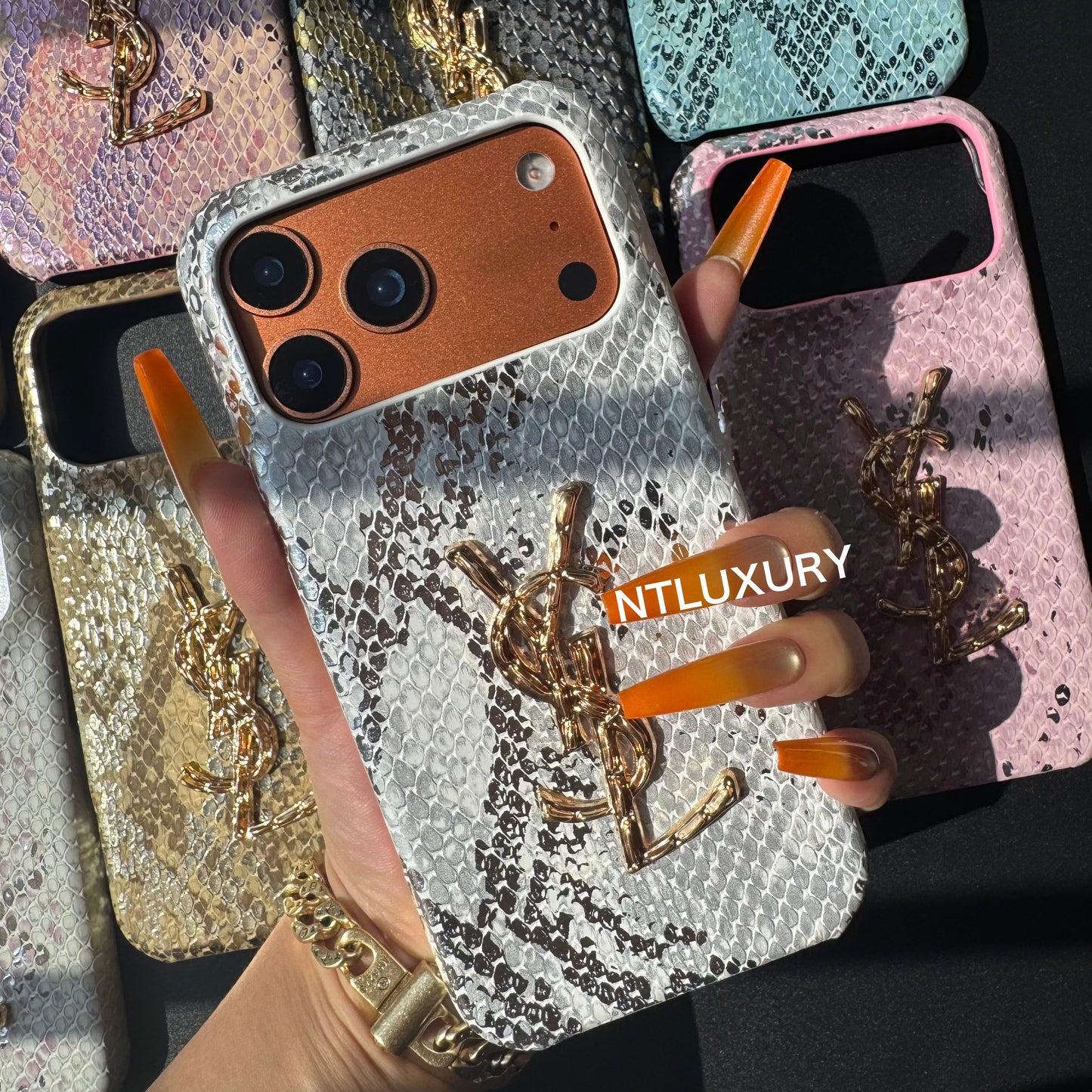 Snakeskin Yes Girl Phone Case (8 Color)