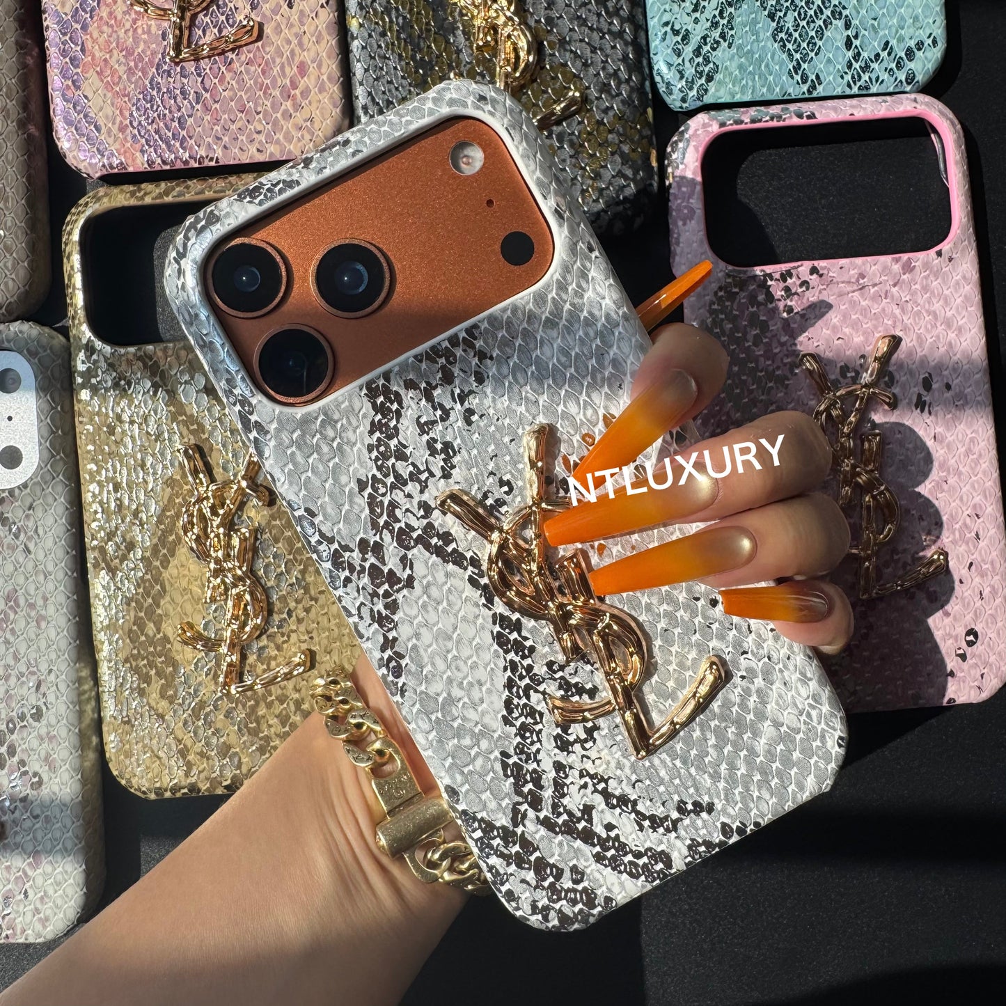 Snakeskin Yes Girl Phone Case (8 Color)