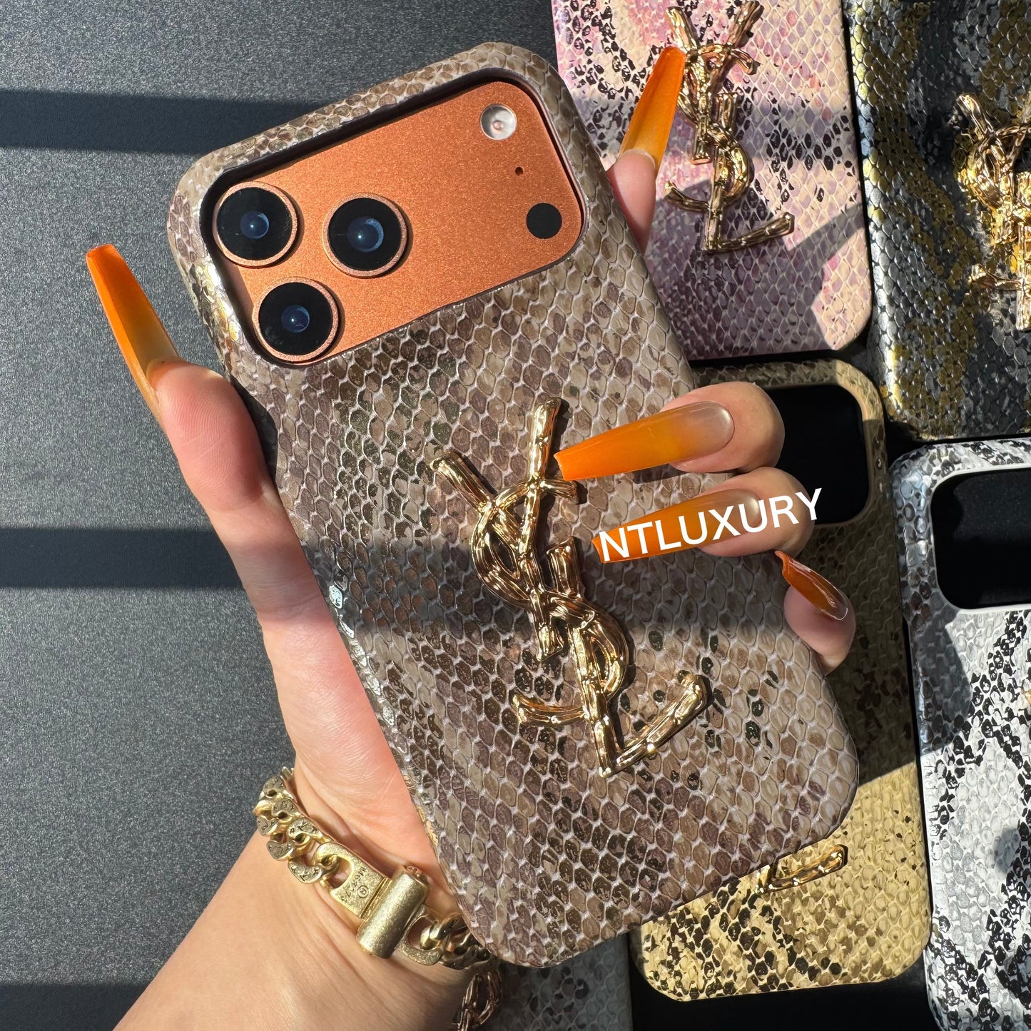 Snakeskin Yes Girl Phone Case (8 Color)