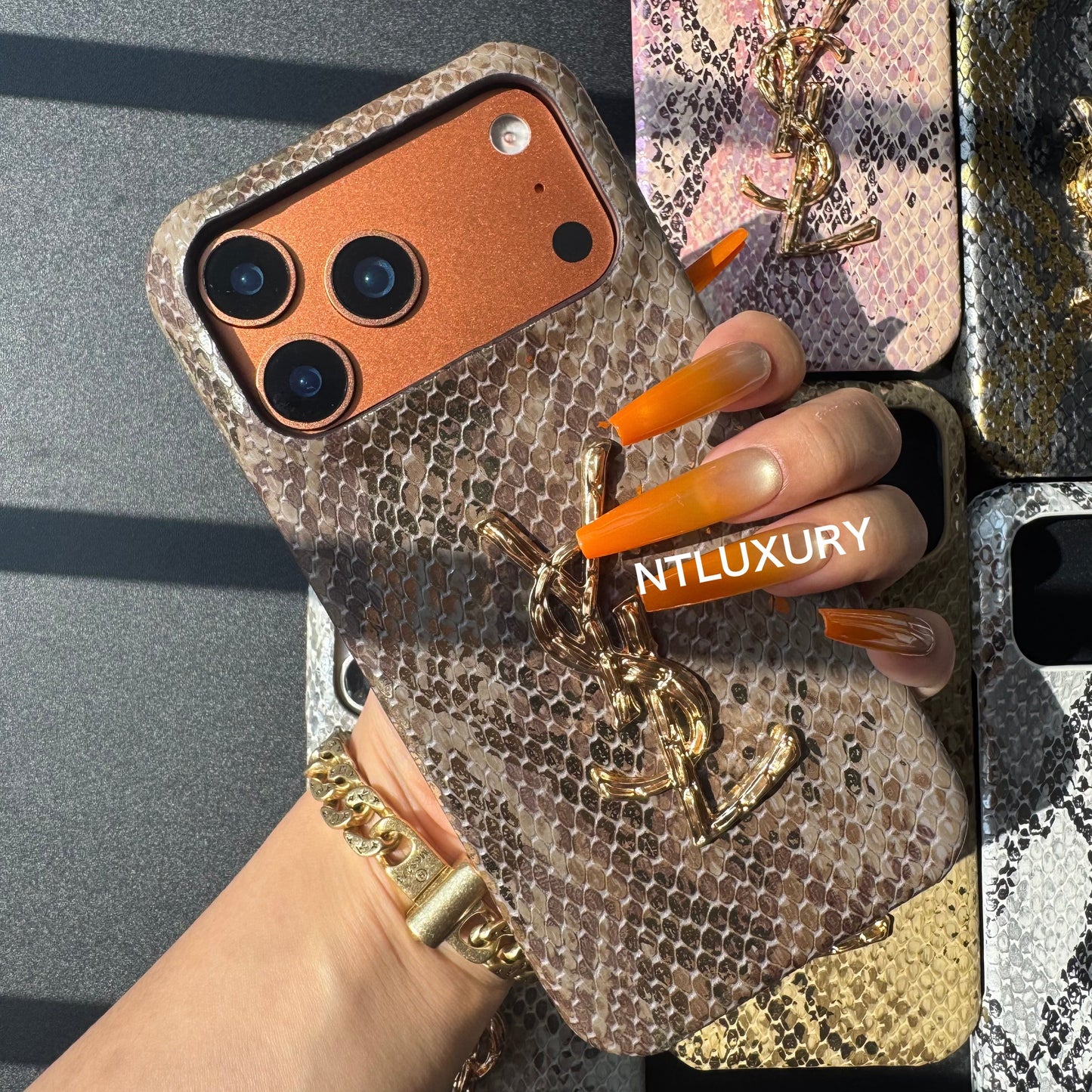 Snakeskin Yes Girl Phone Case (8 Color)
