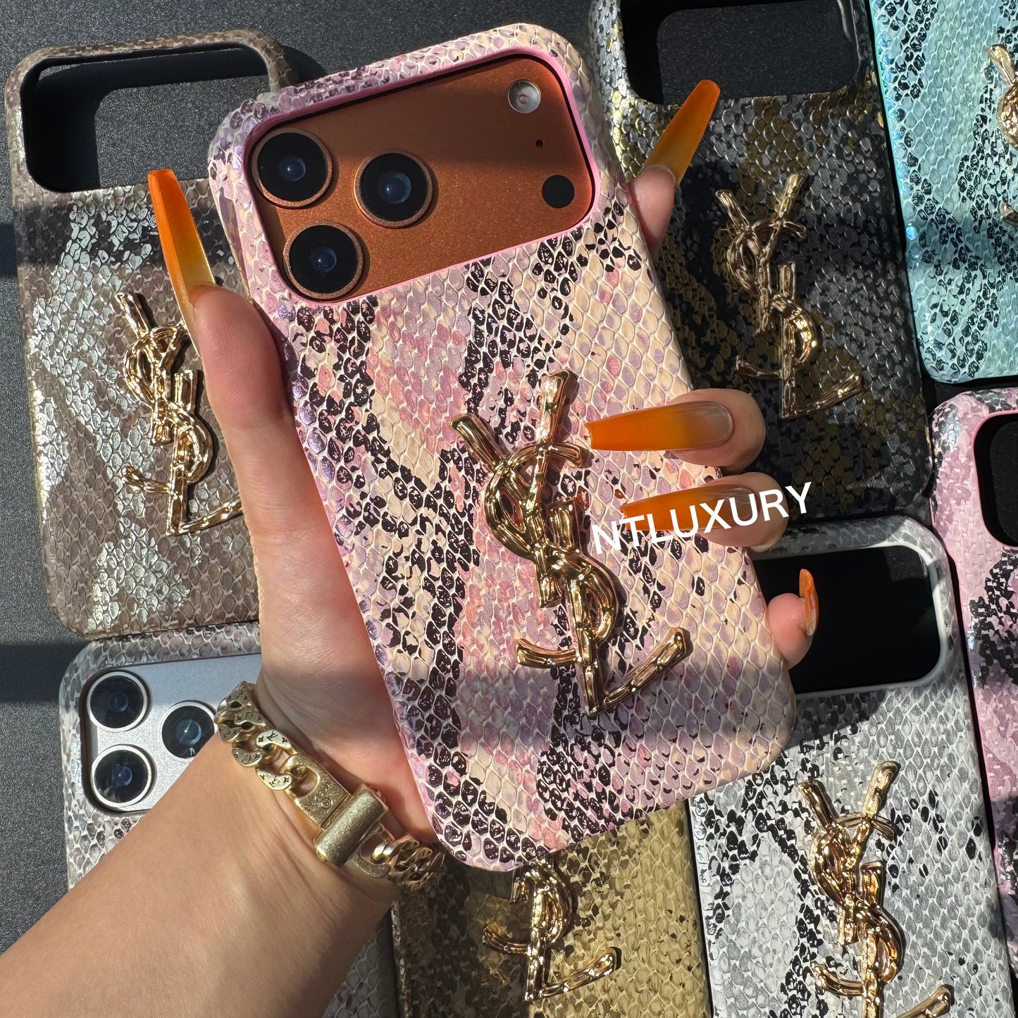 Snakeskin Yes Girl Phone Case (8 Color)
