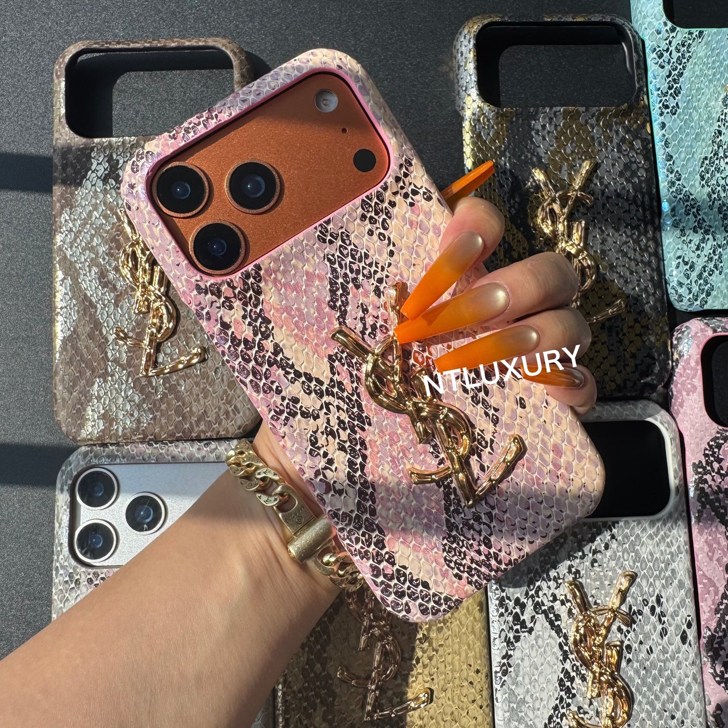 Snakeskin Yes Girl Phone Case (8 Color)