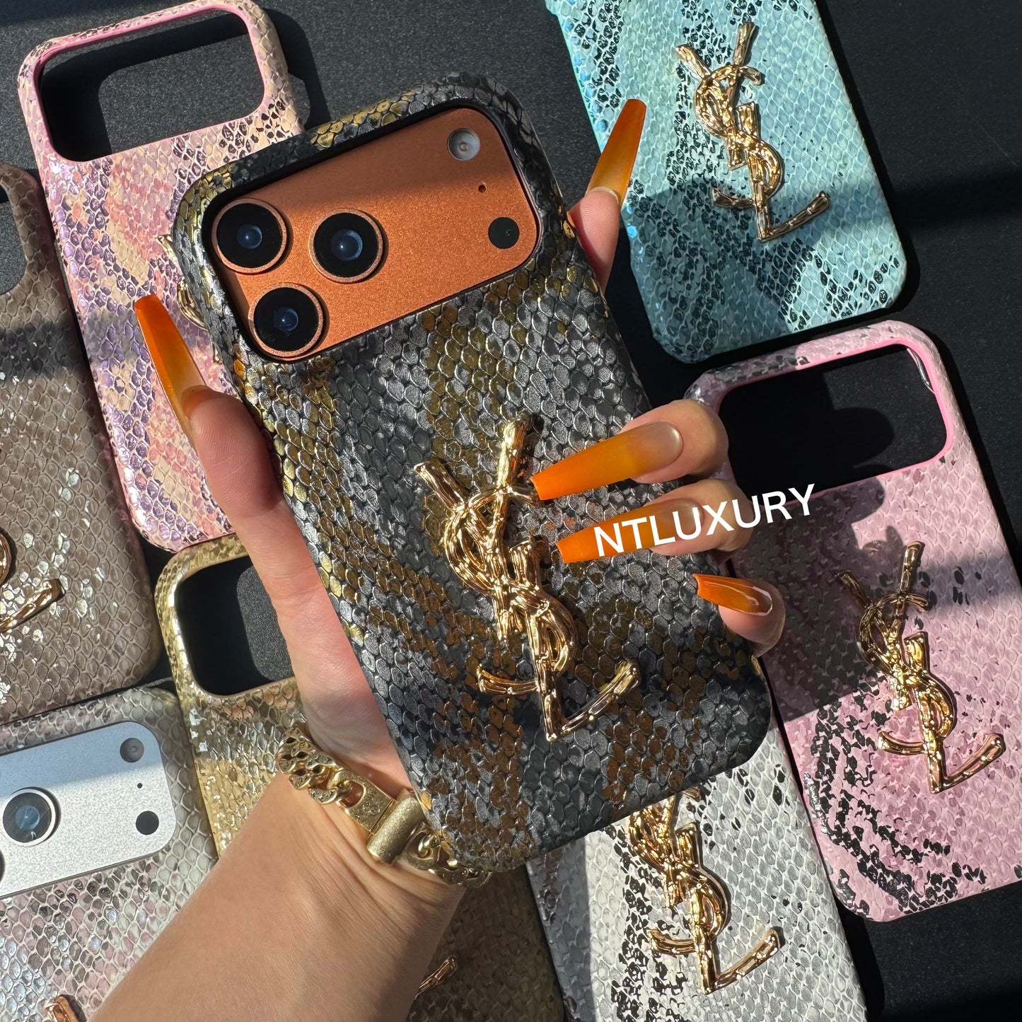 Snakeskin Yes Girl Phone Case (8 Color)