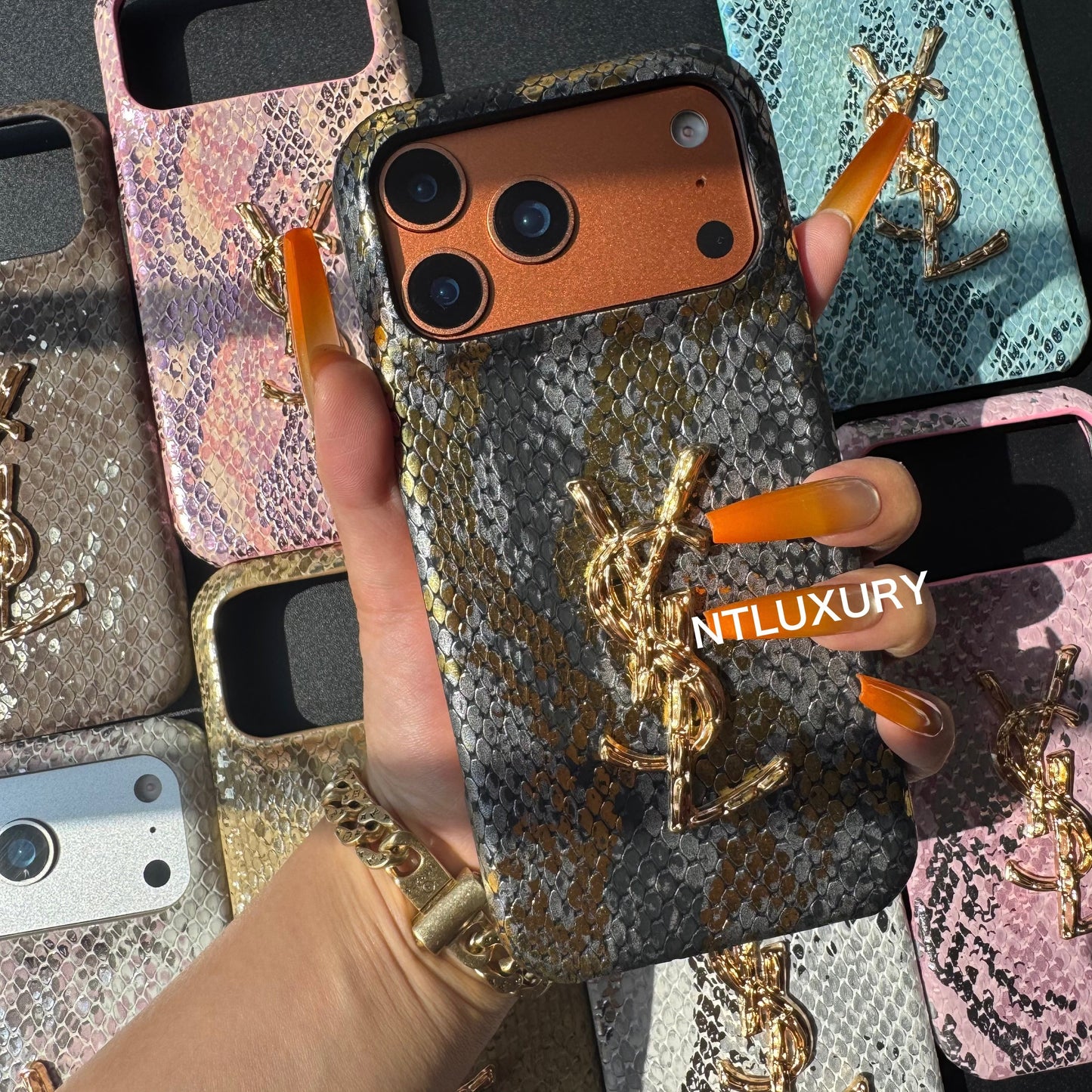 Snakeskin Yes Girl Phone Case (8 Color)