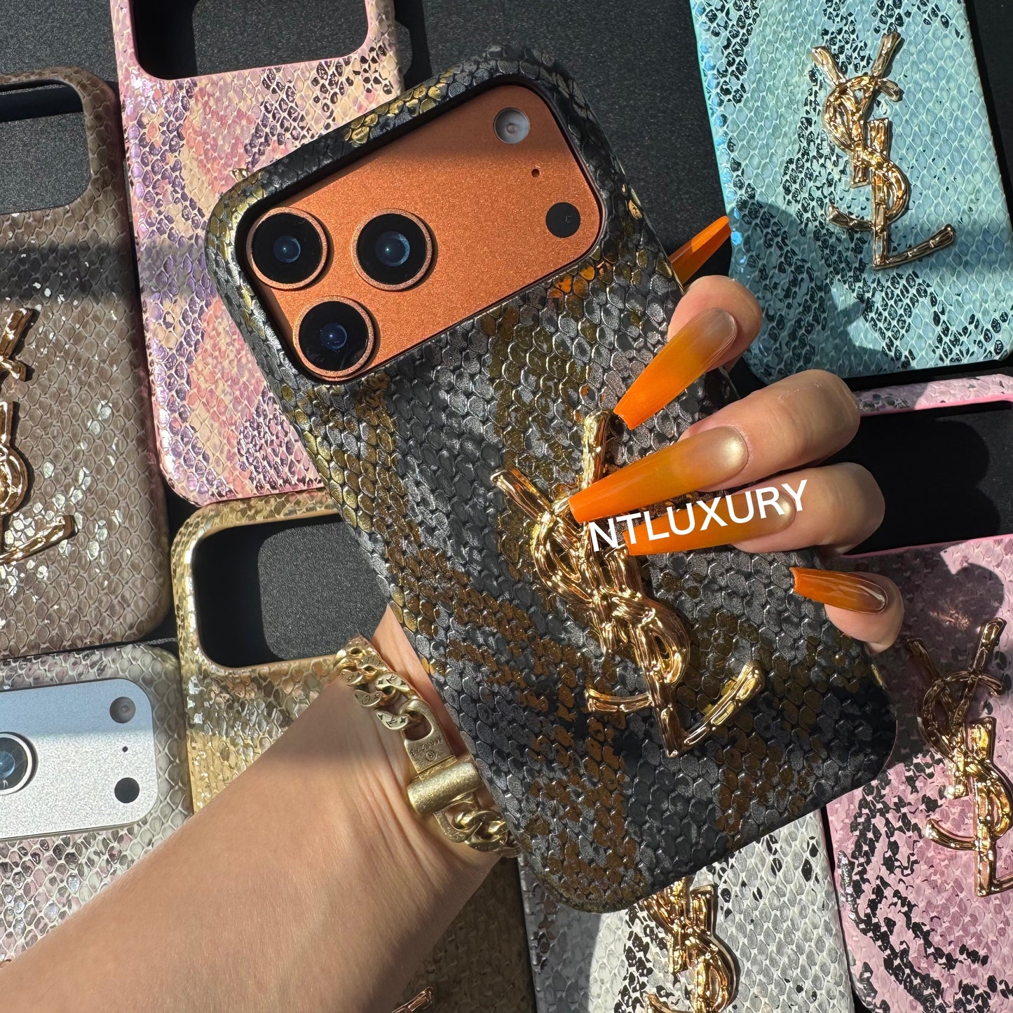 Snakeskin Yes Girl Phone Case (8 Color)
