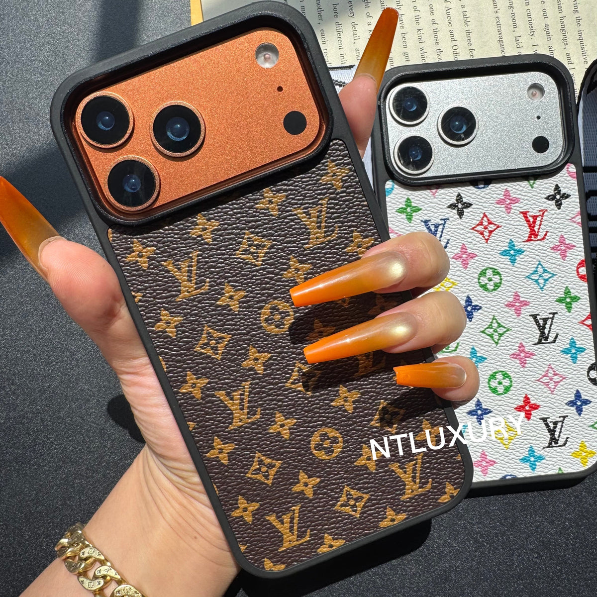 New Fancy Traditional Phone Case with Stripe (Small Love)