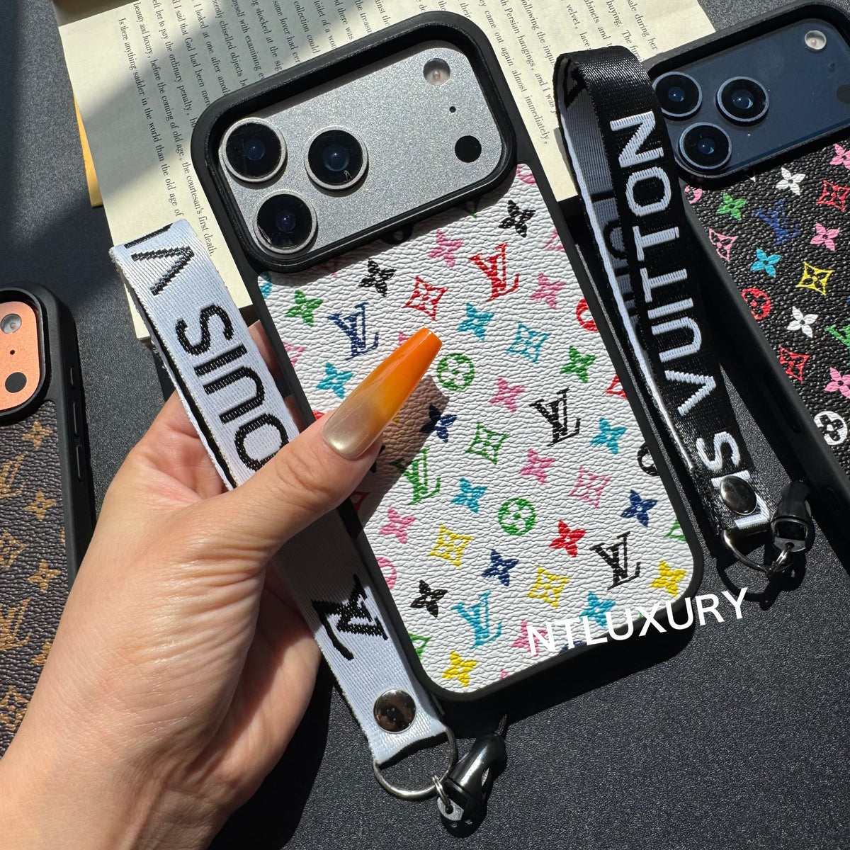 New Fancy Traditional Phone Case with Stripe (Small Love)