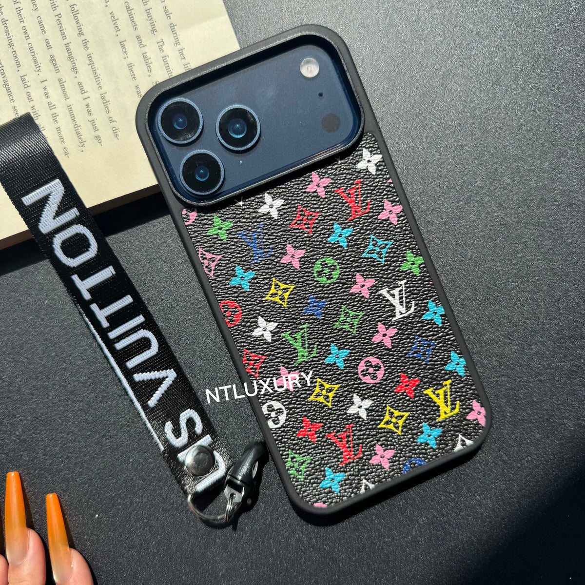 New Fancy Traditional Phone Case with Stripe (Small Love)