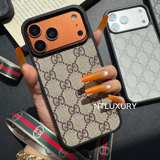 Nouvelle coque de téléphone fantaisie traditionnelle à rayures (bonne)