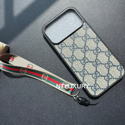 Nouvelle coque de téléphone fantaisie traditionnelle à rayures (bonne)