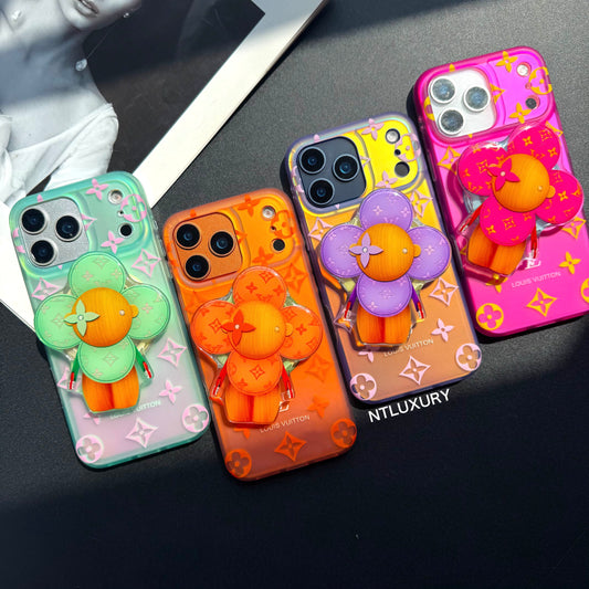 Transfer Color Laser Vivian Magsafe Phone Case with Magsafe Holder