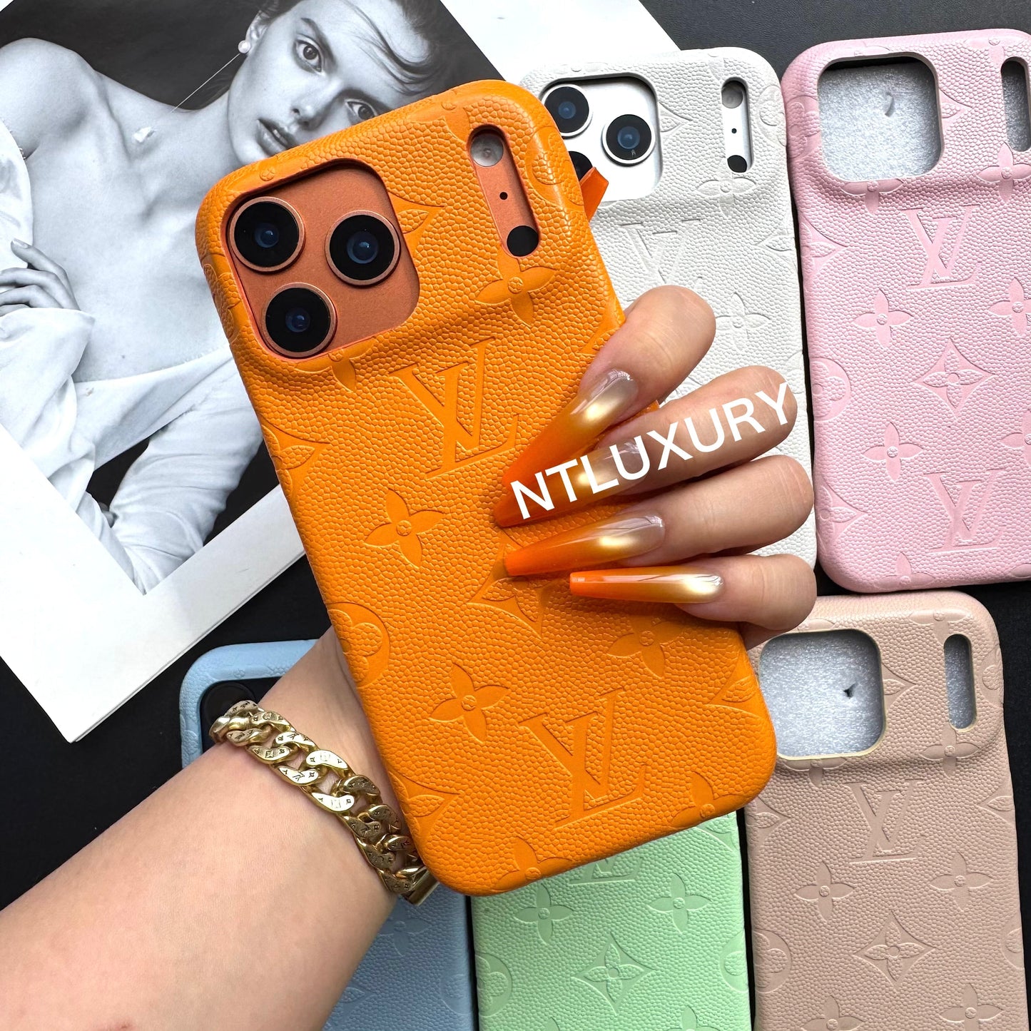 Colorful Press Love Phone Case