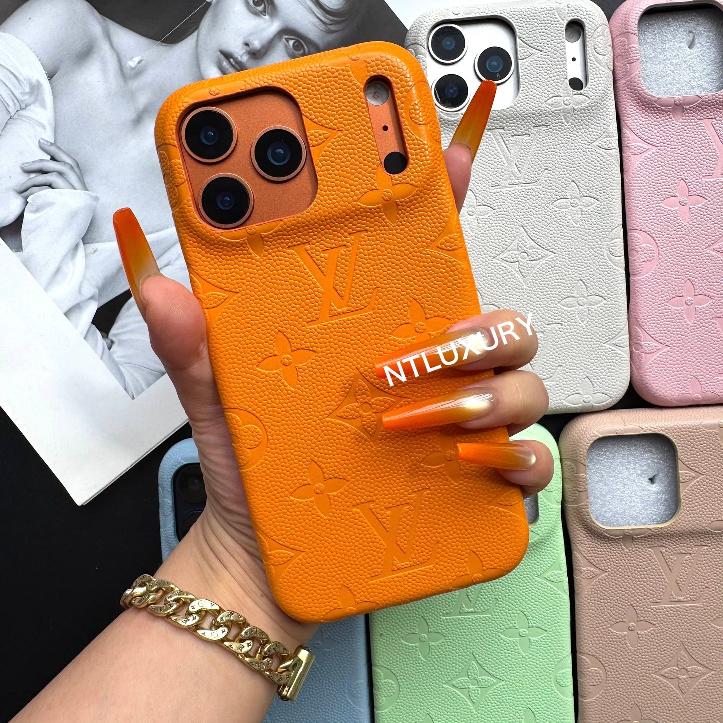 Colorful Press Love Phone Case