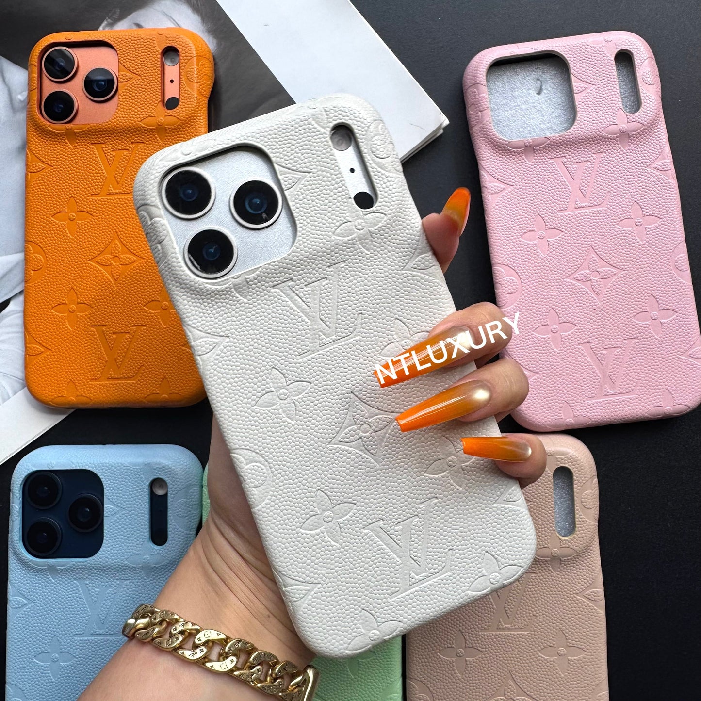 Colorful Press Love Phone Case