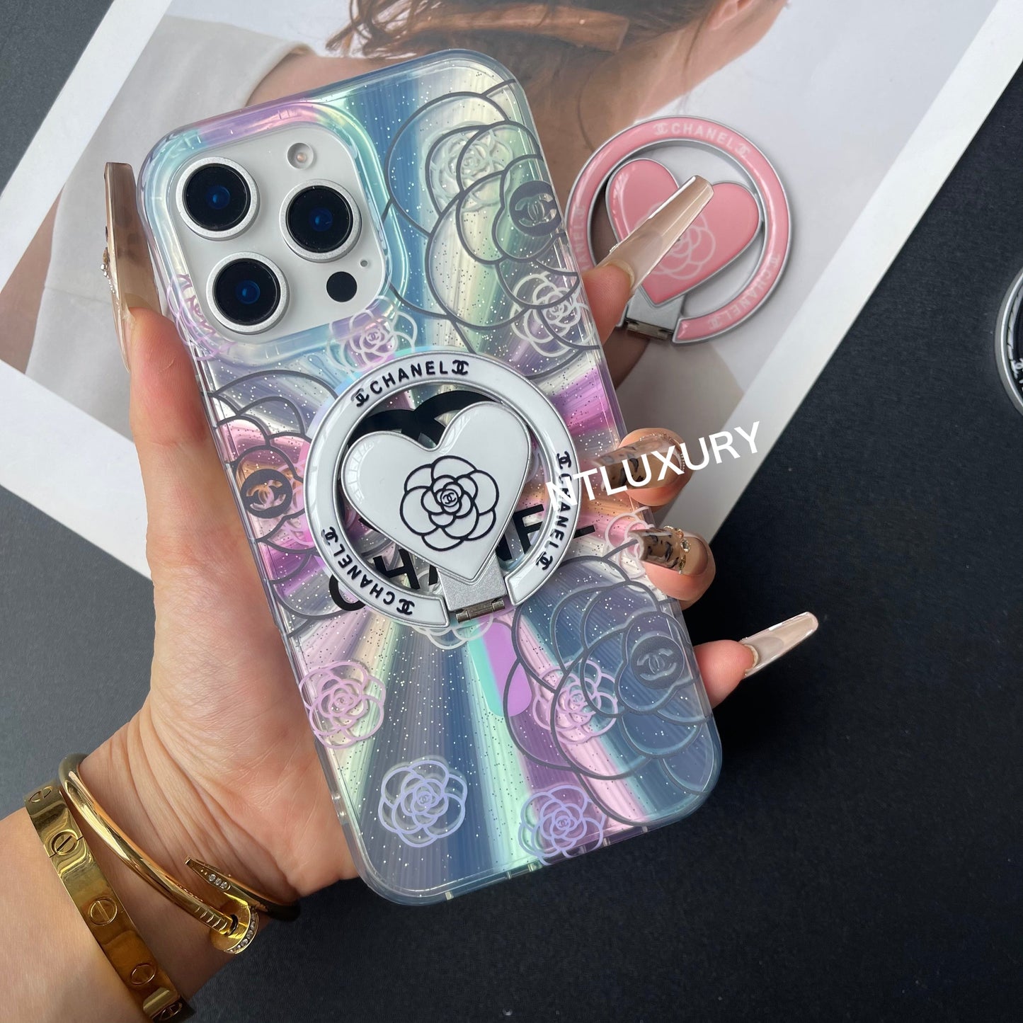 Laser Girl New MagSafe Design Phone Case with Magsafe Holder