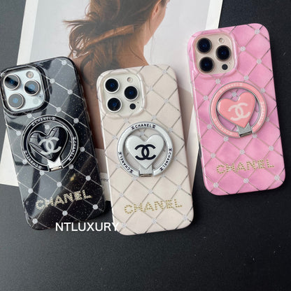 Coque de téléphone CC Girl Nouveau design MagSafe avec support MagSafe