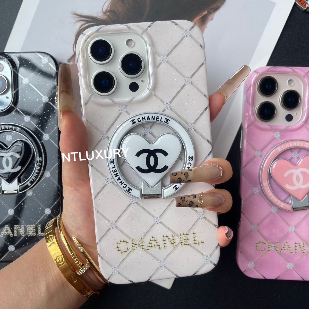 Coque de téléphone CC Girl Nouveau design MagSafe avec support MagSafe