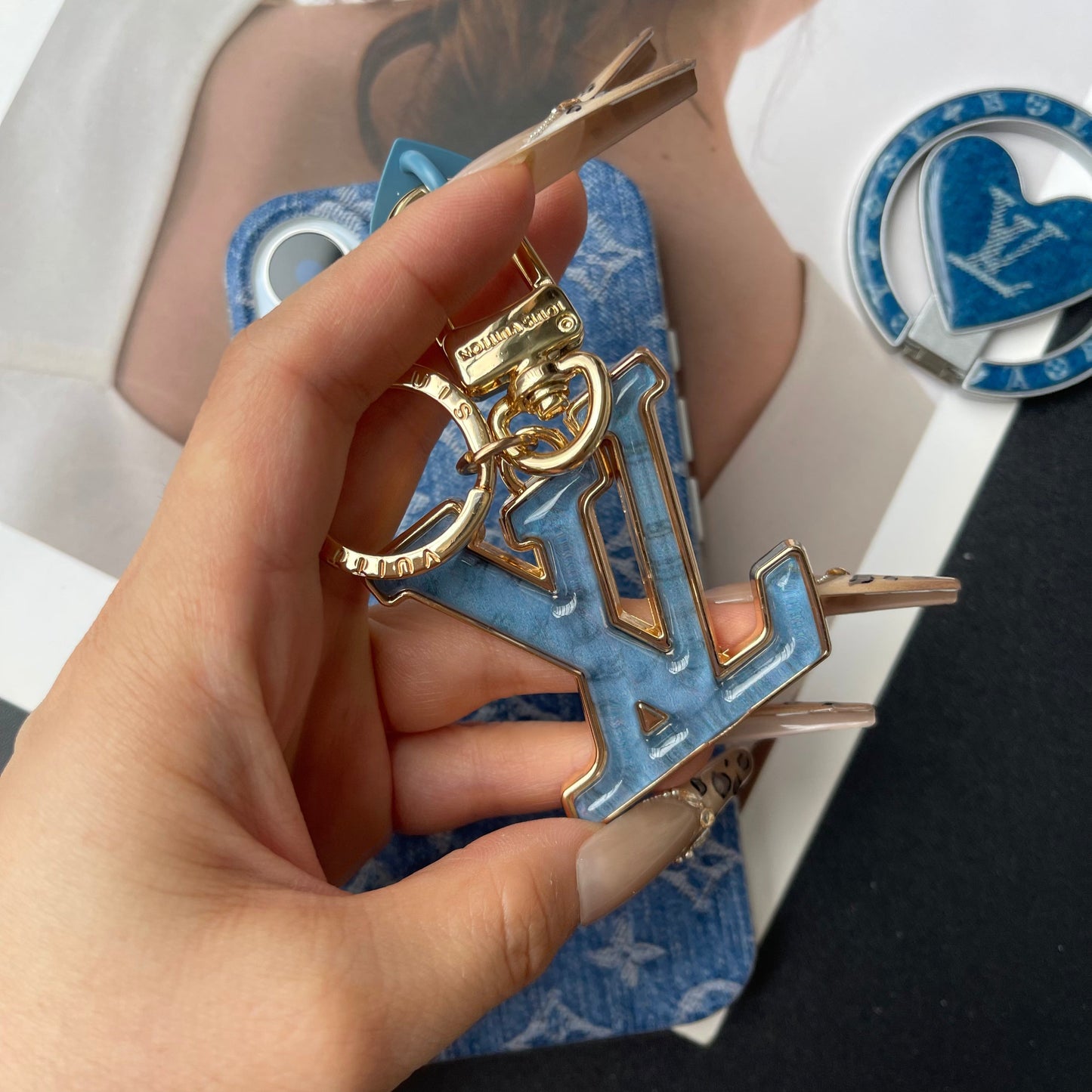 Cowboy Love New Design Phone Case with Pendant & Holder