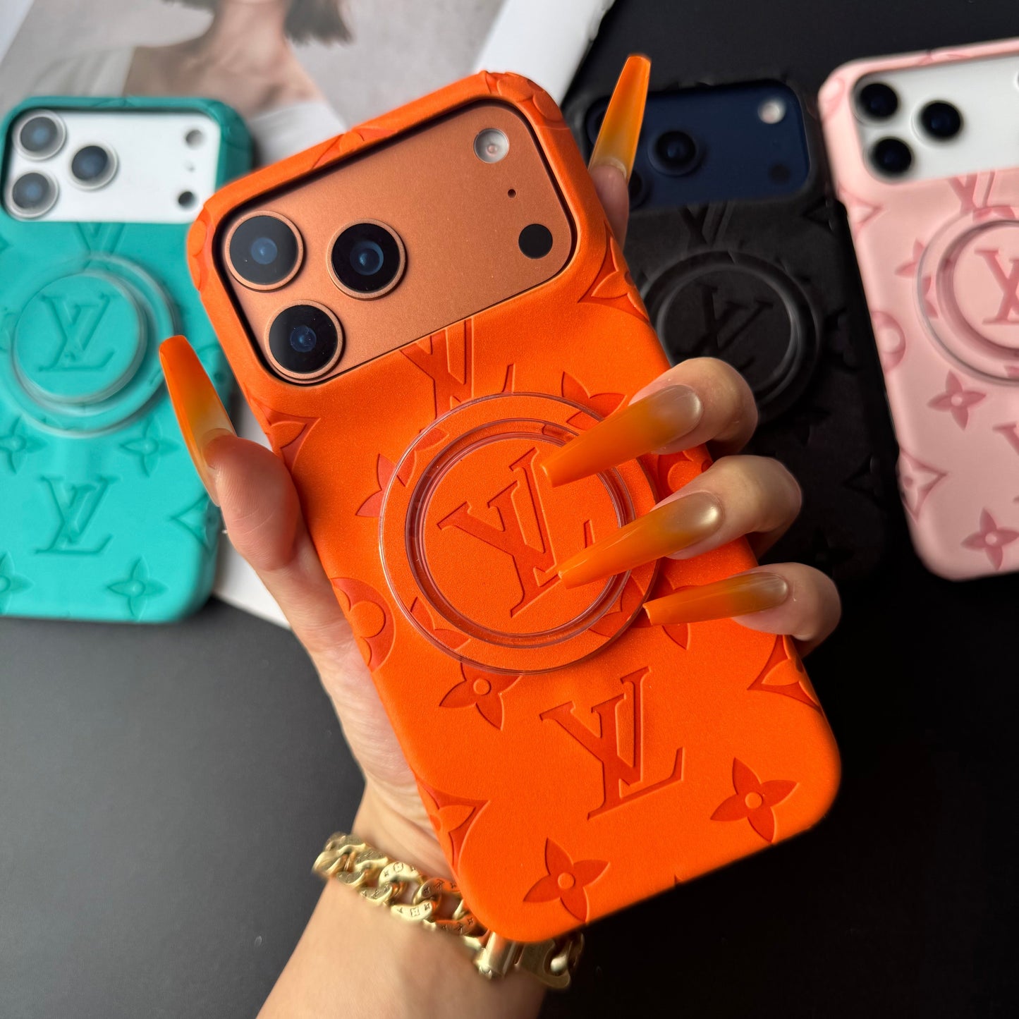 Shining Love Phone Case with Magsafe Holder