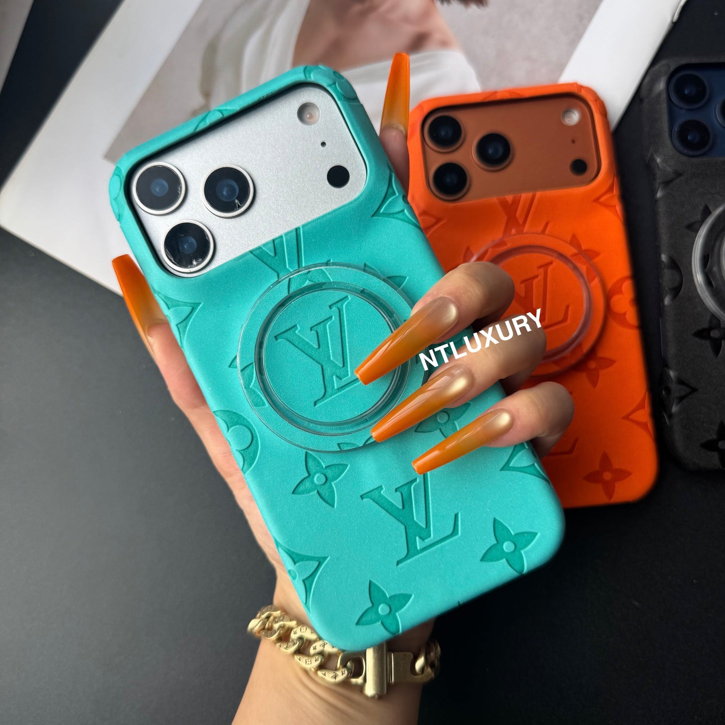 Shining Love Phone Case with Magsafe Holder