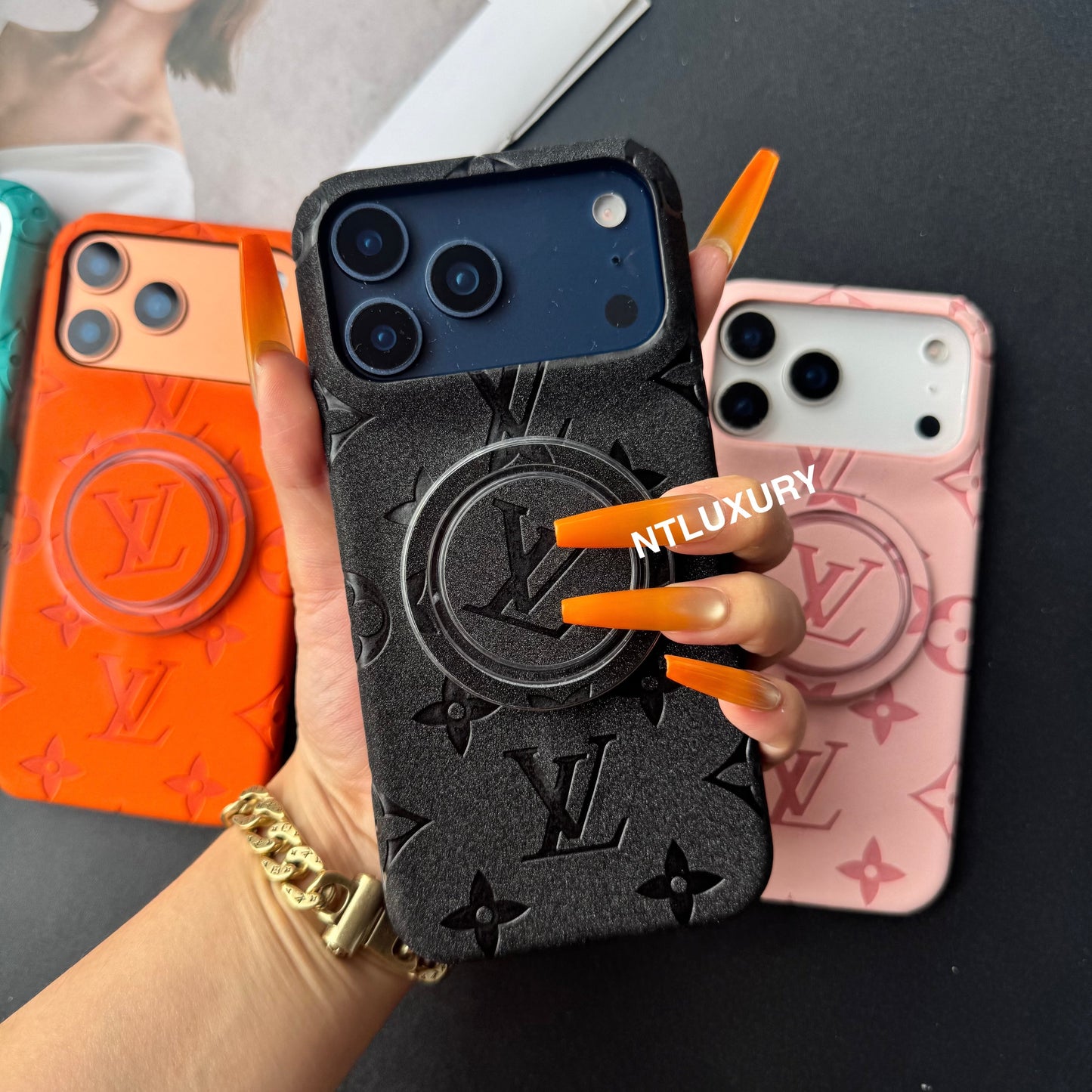 Shining Love Phone Case with Magsafe Holder