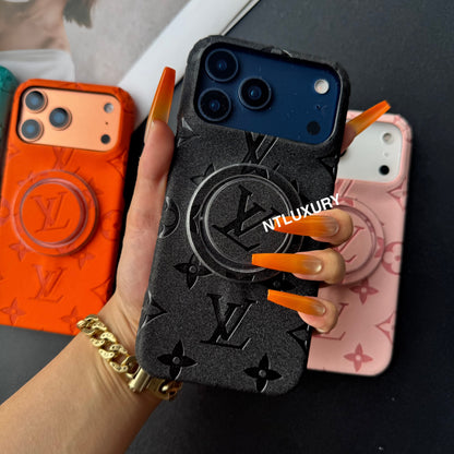 Funda para teléfono Amor Brillante con soporte MagSafe