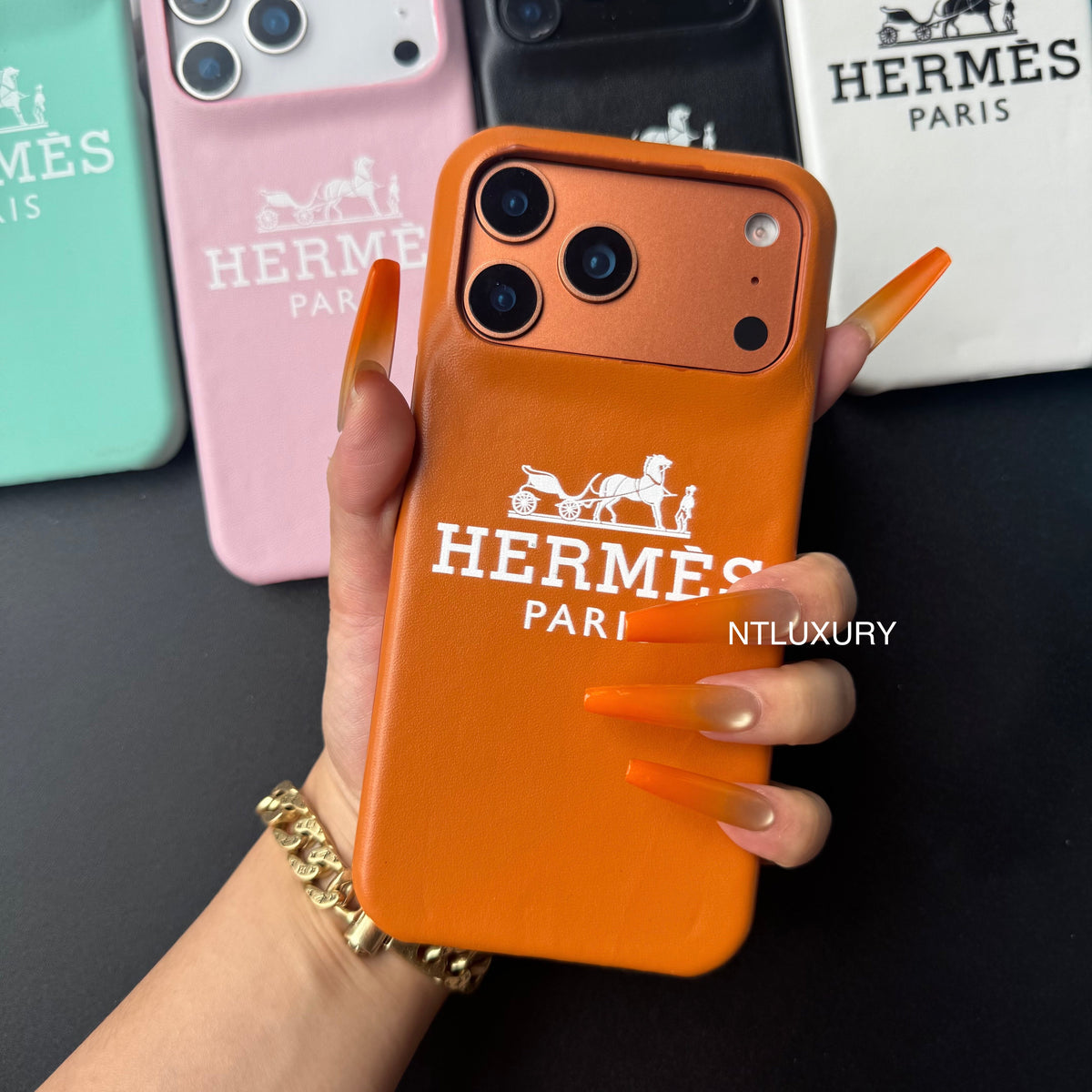 Cover colorata per telefono con cavallo