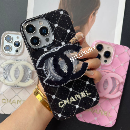 Fancy Cute Girl Phone Case With MagSafe Holder