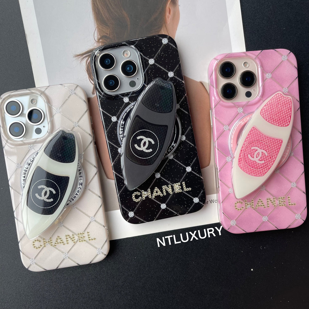 Skateboard Design MagSafe Phone Case with Holder