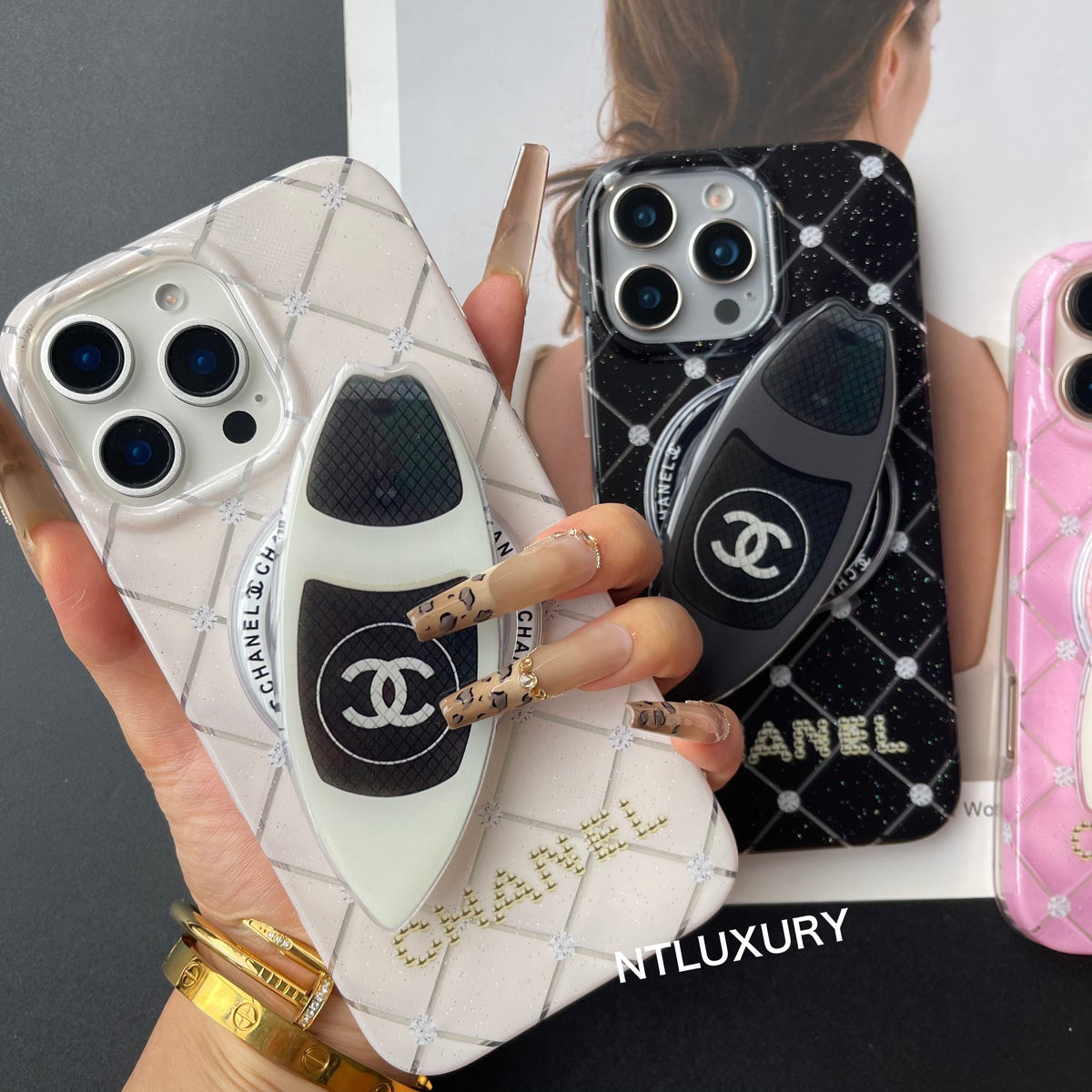 Skateboard Design MagSafe Phone Case with Holder