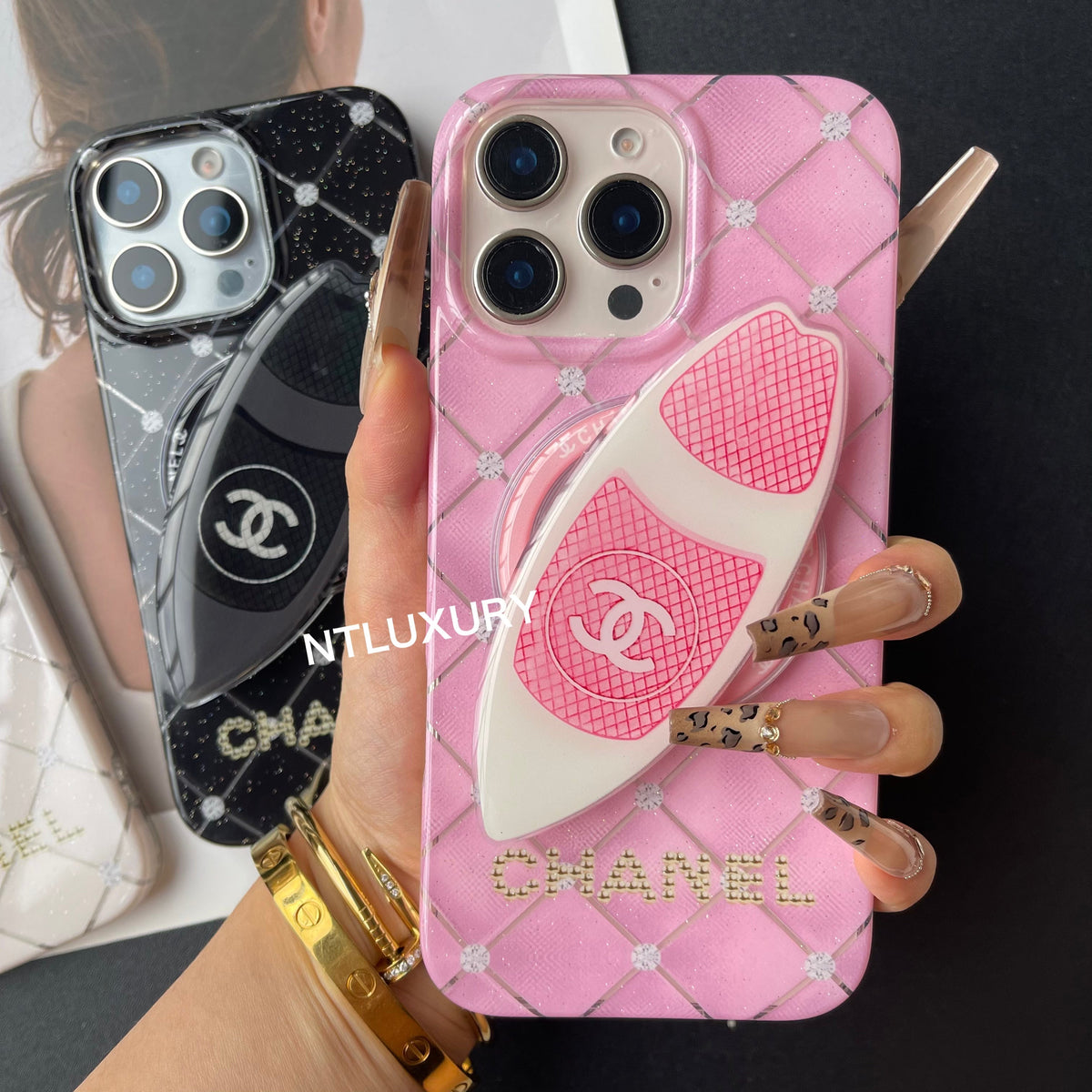 Skateboard Design MagSafe Phone Case with Holder