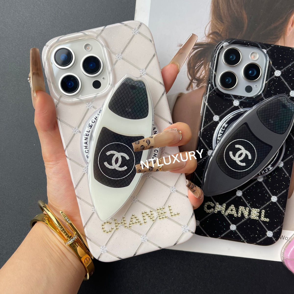 Skateboard Design MagSafe Phone Case with Holder