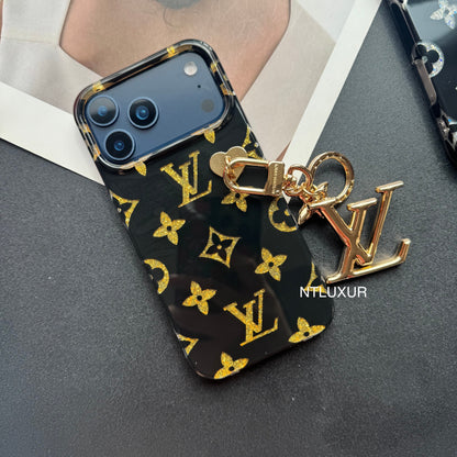 Coque de téléphone Golden Time to Love avec pendentif