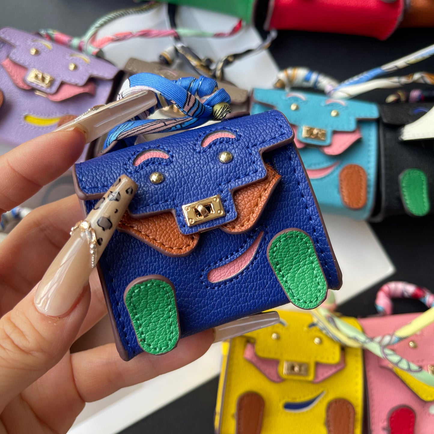 Cute Doll Minimum Cute Pendant (Blue)