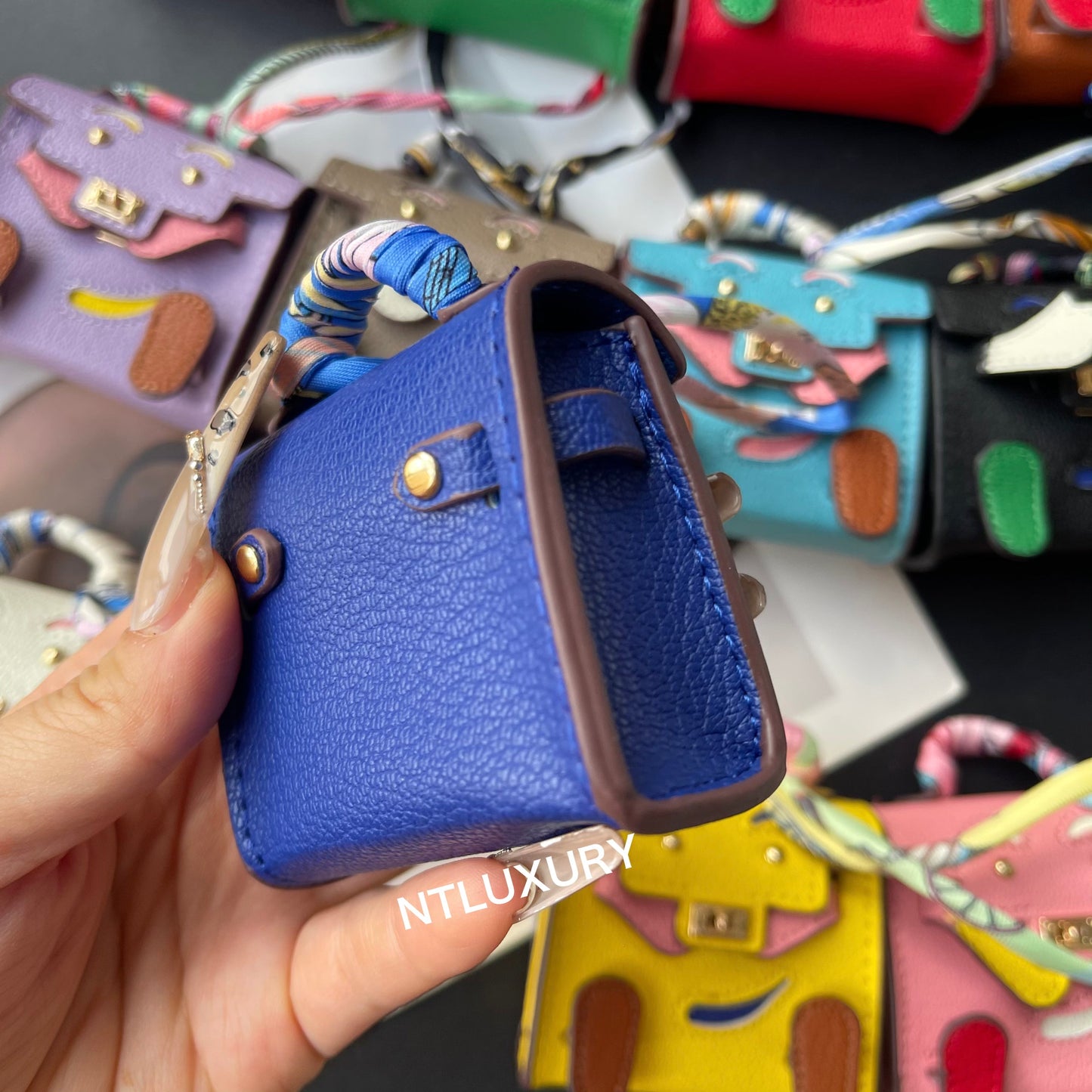 Cute Doll Minimum Cute Pendant (Blue)