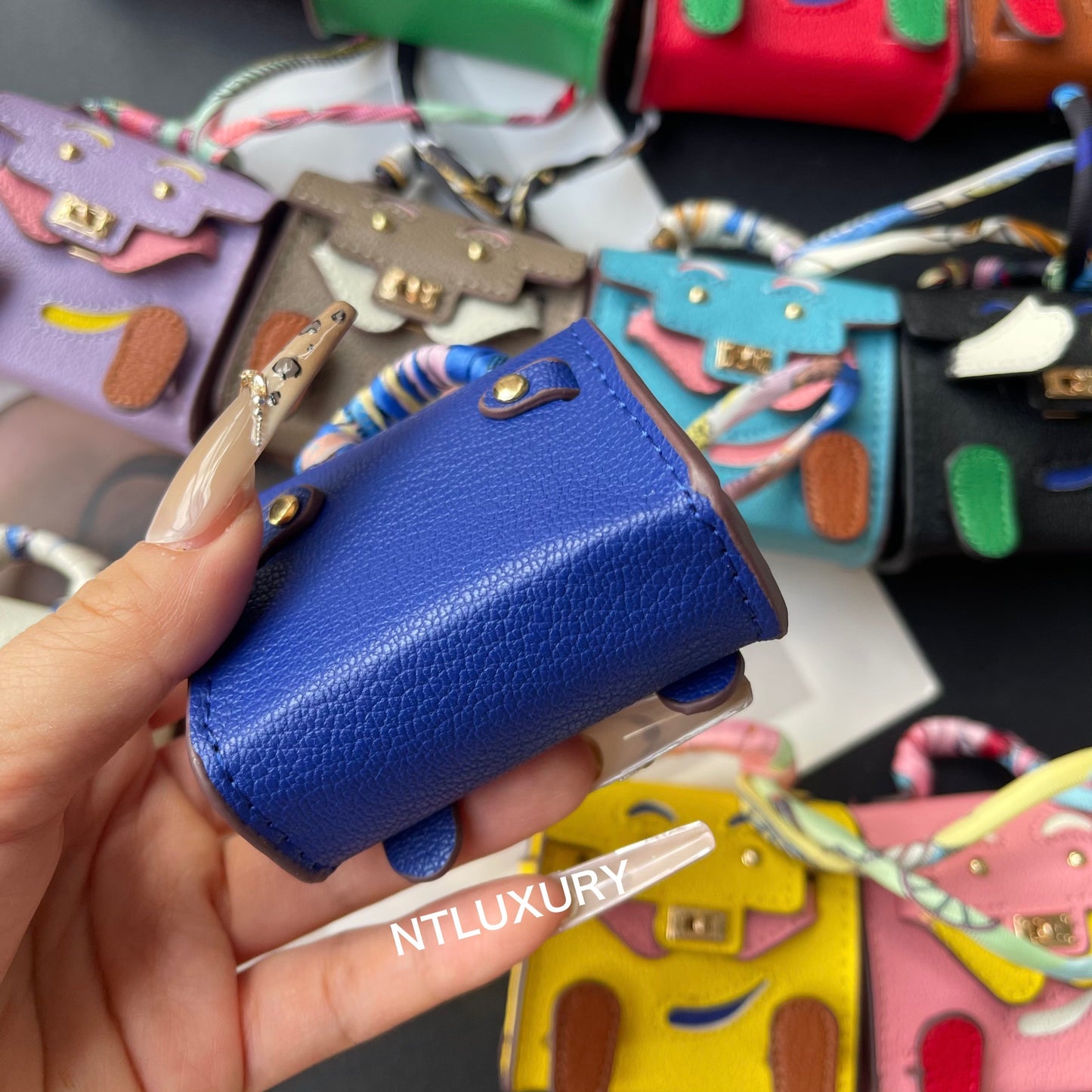 Cute Doll Minimum Cute Pendant (Blue)
