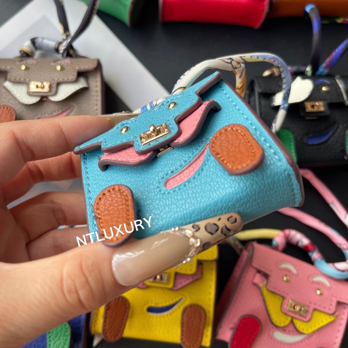 Cute Doll Minimum Cute Pendant (Light Blue)