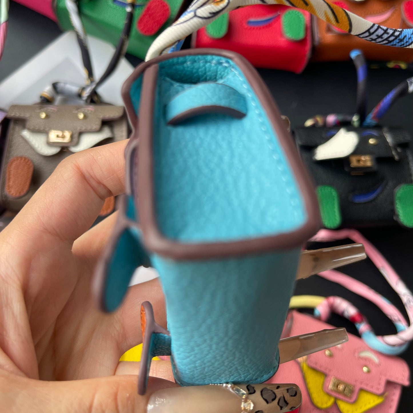 Cute Doll Minimum Cute Pendant (Light Blue)