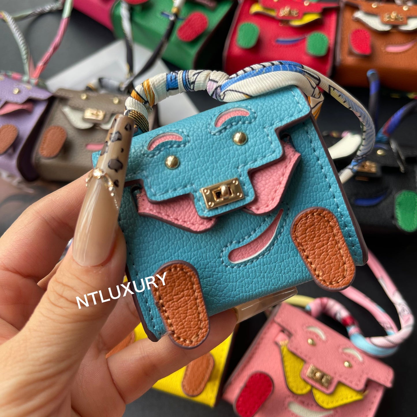 Cute Doll Minimum Cute Pendant (Light Blue)