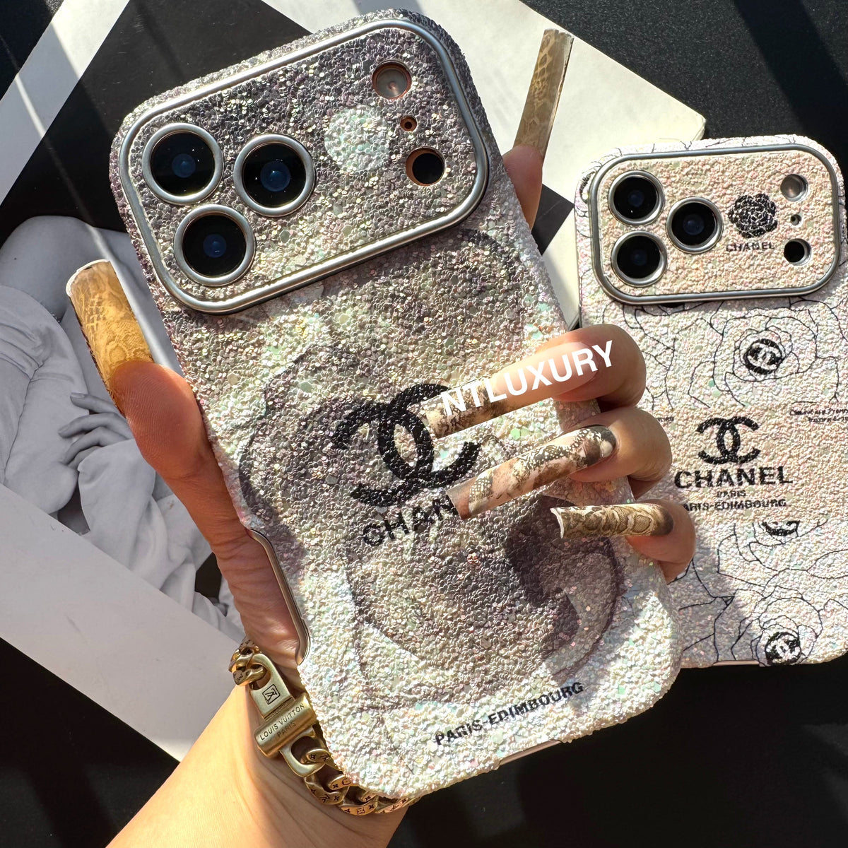 CC Shining Light Girl Phone Case